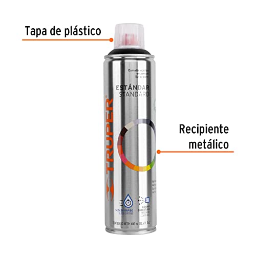 AEROSOL NEGRO MATE TRUPER 19033