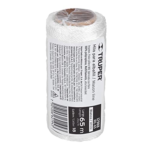 HILO PARA ALBAÑIL BLANCO CH TRUPER 