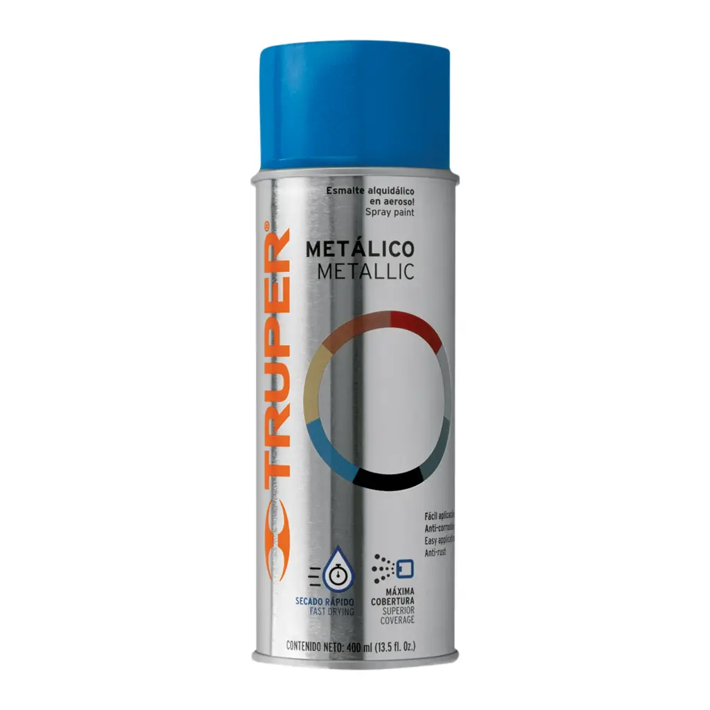 AEROSOL AZUL METALICO TRUPER 102844