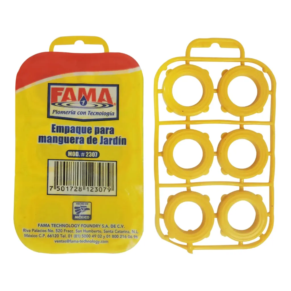 EMPAQUE PARA CONEXION HEMBRA DE 1/2" 2307