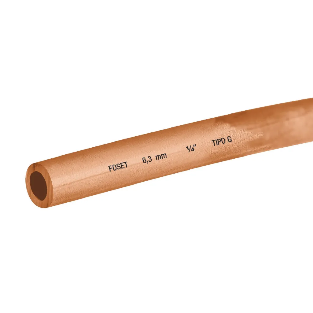 [48155] METRO TUBO FLEXIBLE DE COBRE 1/4, FOSET (TRUPER) 48155