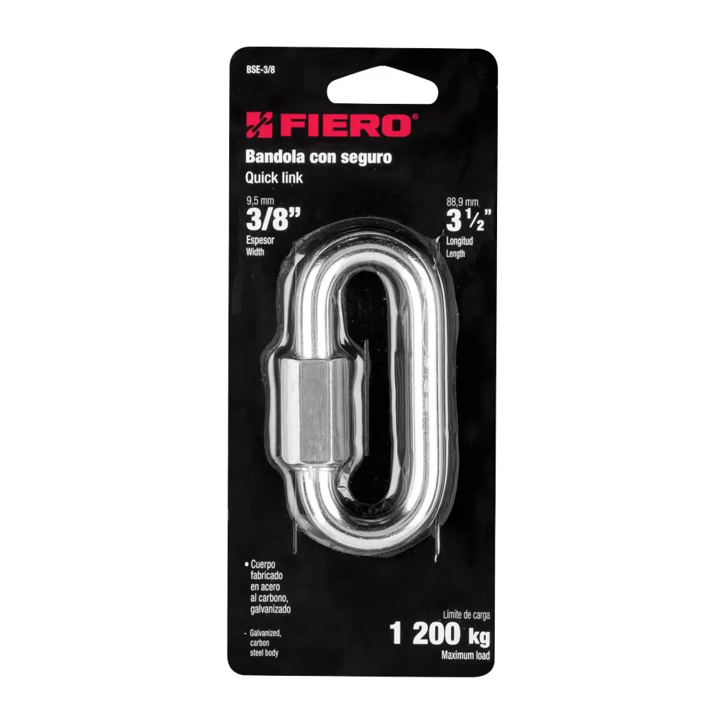 [44024] BANDOLA CON SEGURO 3/8" FIERO (TRUPER) 44024